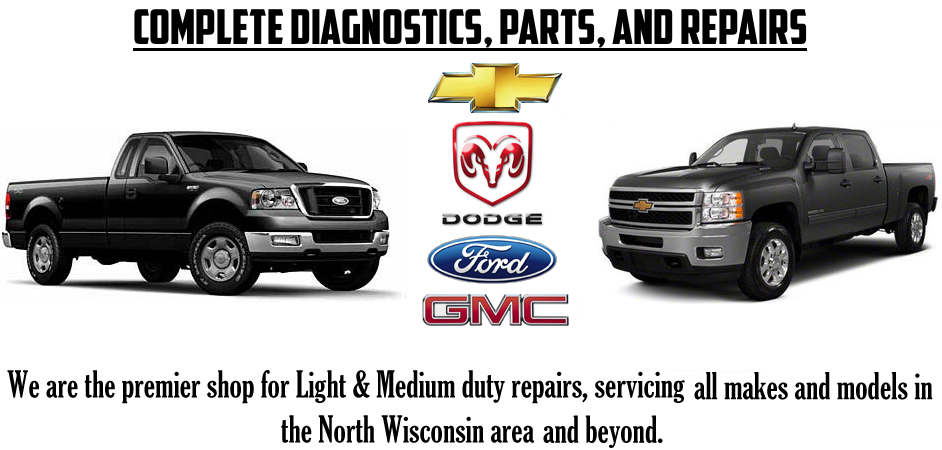 Light and Medium Duty Pickup Truck Repair